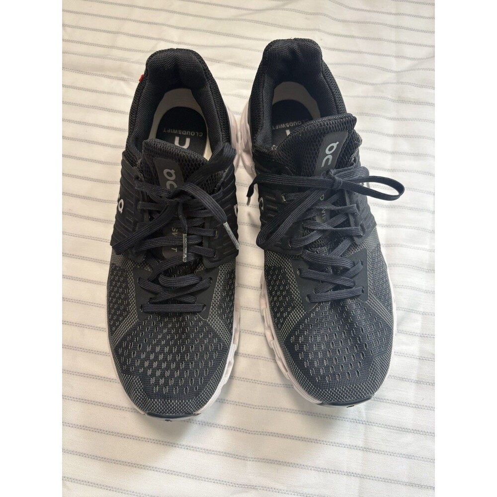 OnCloud Cloudswift2.0 US  W8 Road Running Sneakers Black, CloudTec energy return